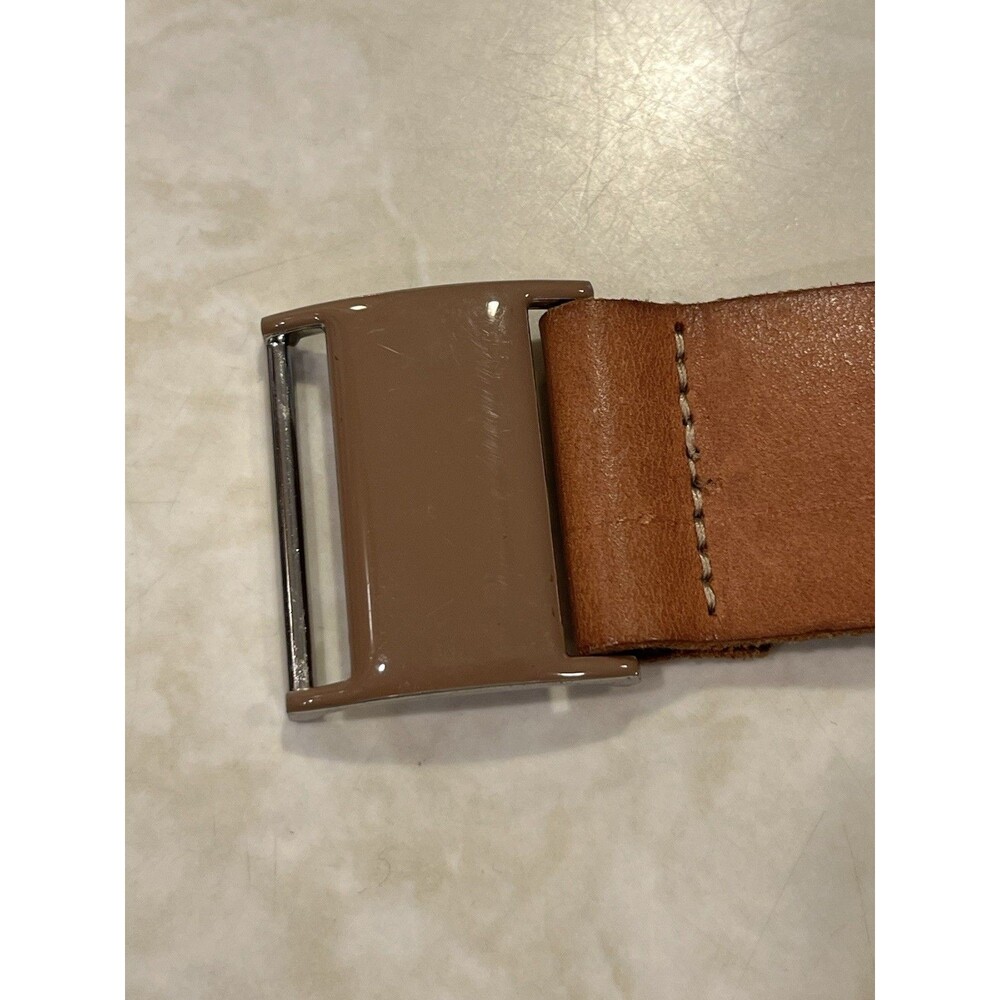 GAP Leather Brown Tan Womens Belt Sz XS - Picture 9 of 10